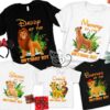 Lion King Family Birthday Matching Shirt