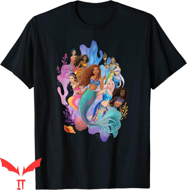 Little Mermaid T-Shirt Disney Ariel Royal Ocean Family