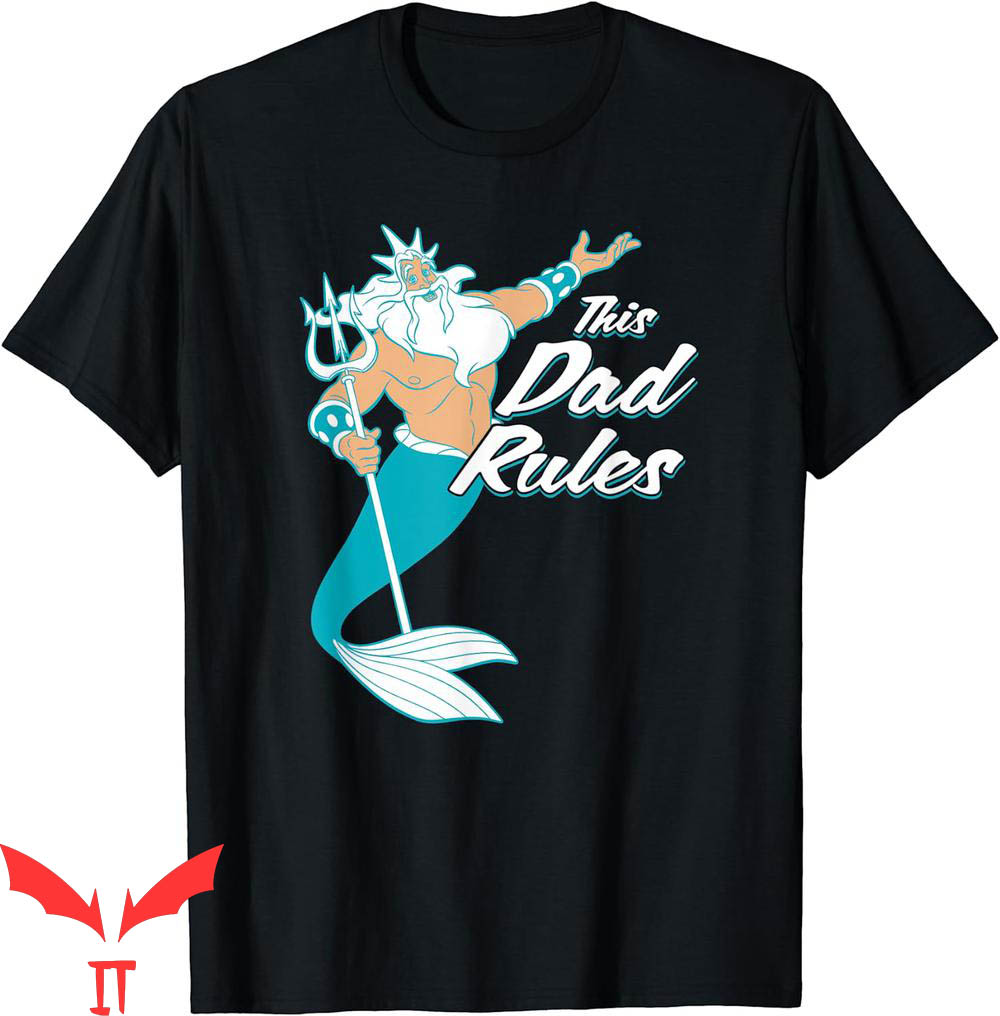 Little Mermaid T-Shirt Disney King Triton Dad Comic Little Mermaid T-Shirt Disney King Triton Dad Comic