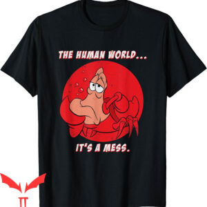 Little Mermaid T-Shirt Disney Sebastian The Human World