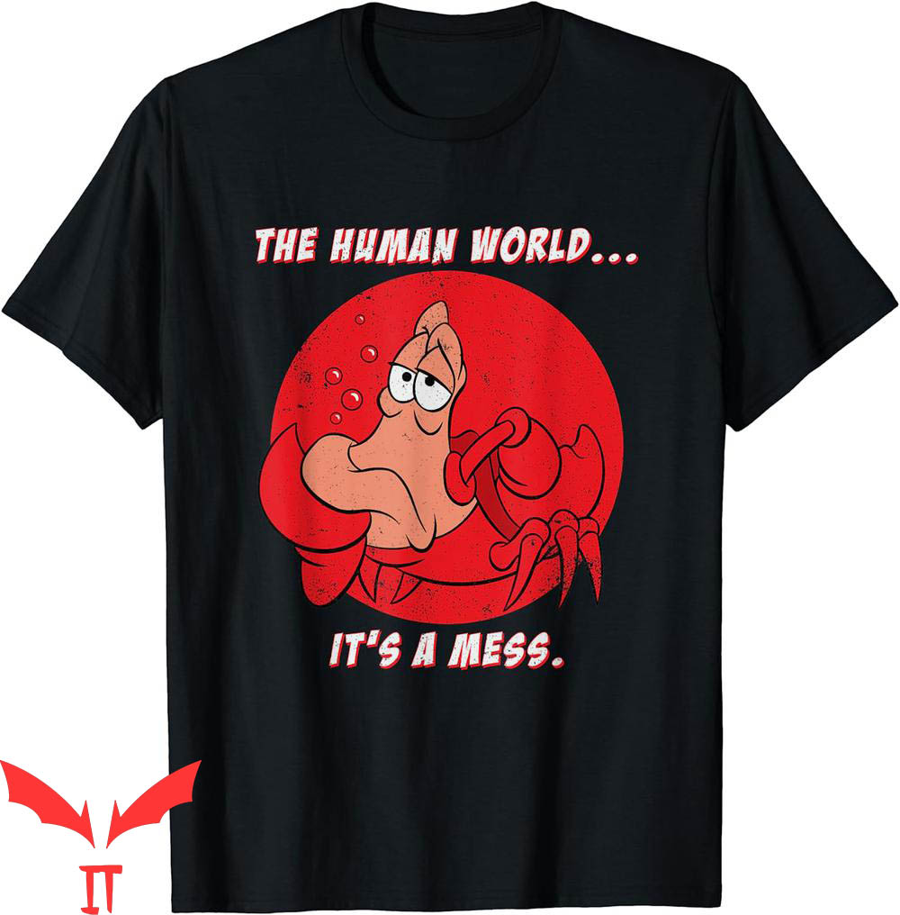 Little Mermaid T-Shirt Disney Sebastian The Human World Little Mermaid T-Shirt Disney Sebastian The Human World