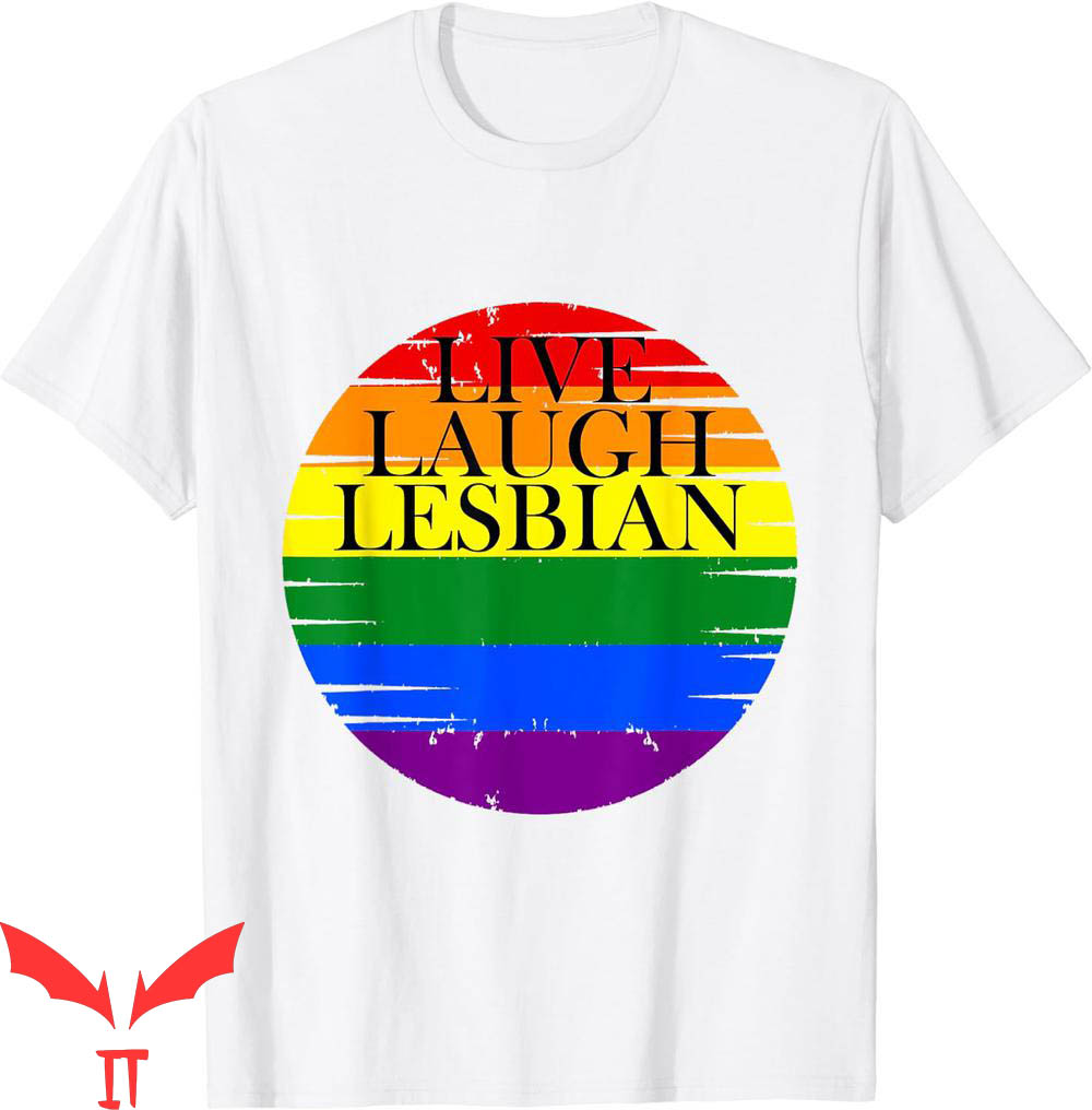 Live Laugh Lesbian T-Shirt Pride Month LGBTQ Boho Tee Live Laugh Lesbian T-Shirt Pride Month LGBTQ Boho Tee