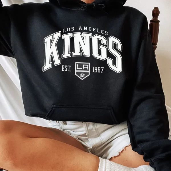 Los Angeles Kings College Hockey Sweatshirt Sweater