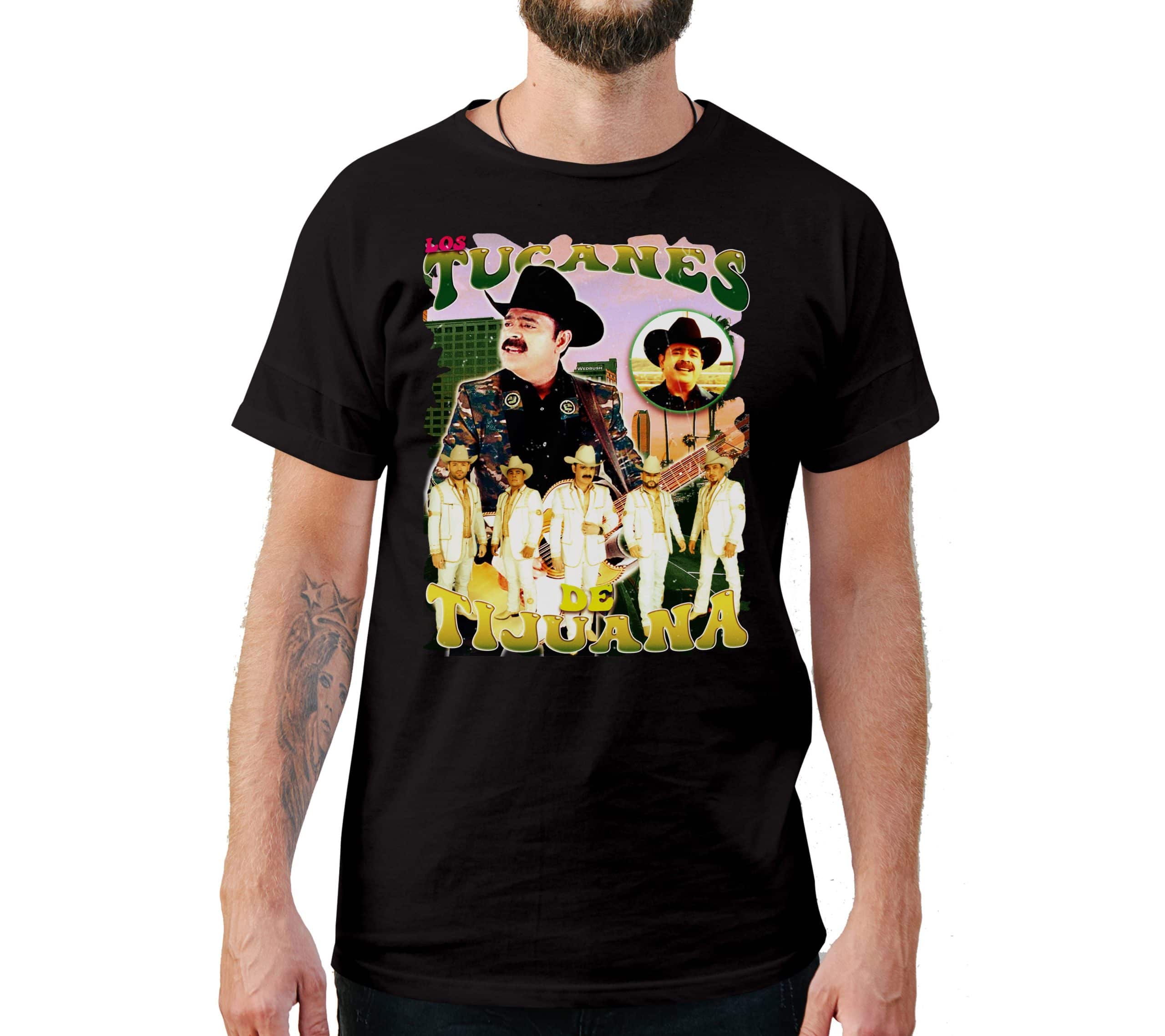 Los Tucanes Vintage Style T-Shirt Los Tucanes Vintage Style T-Shirt