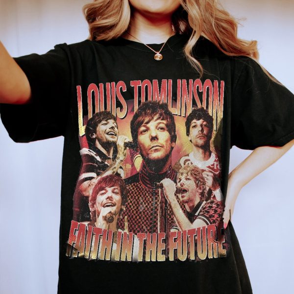 Louis Tomlinson Merch One Direction Shirt For Fan