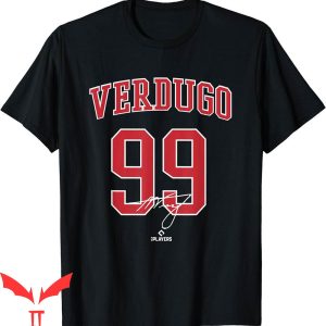 MLB Vintage T-Shirt Alex Verdugo MLBPA Boston Baseball Fan