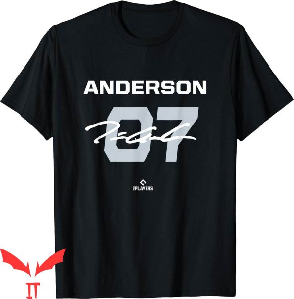 MLB Vintage T-Shirt Tim Anderson Chicago Baseball Sports