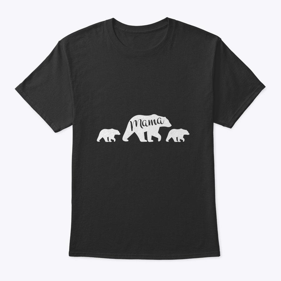Mama Bear T Shirt With Two Cubs - Mother's Day Mom Mama Bear T Shirt With Two Cubs - Mother's Day Mom