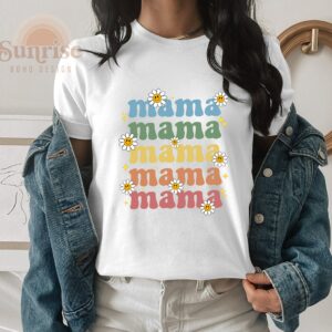 Mama Floral Mom Mother’s Day T Shirt