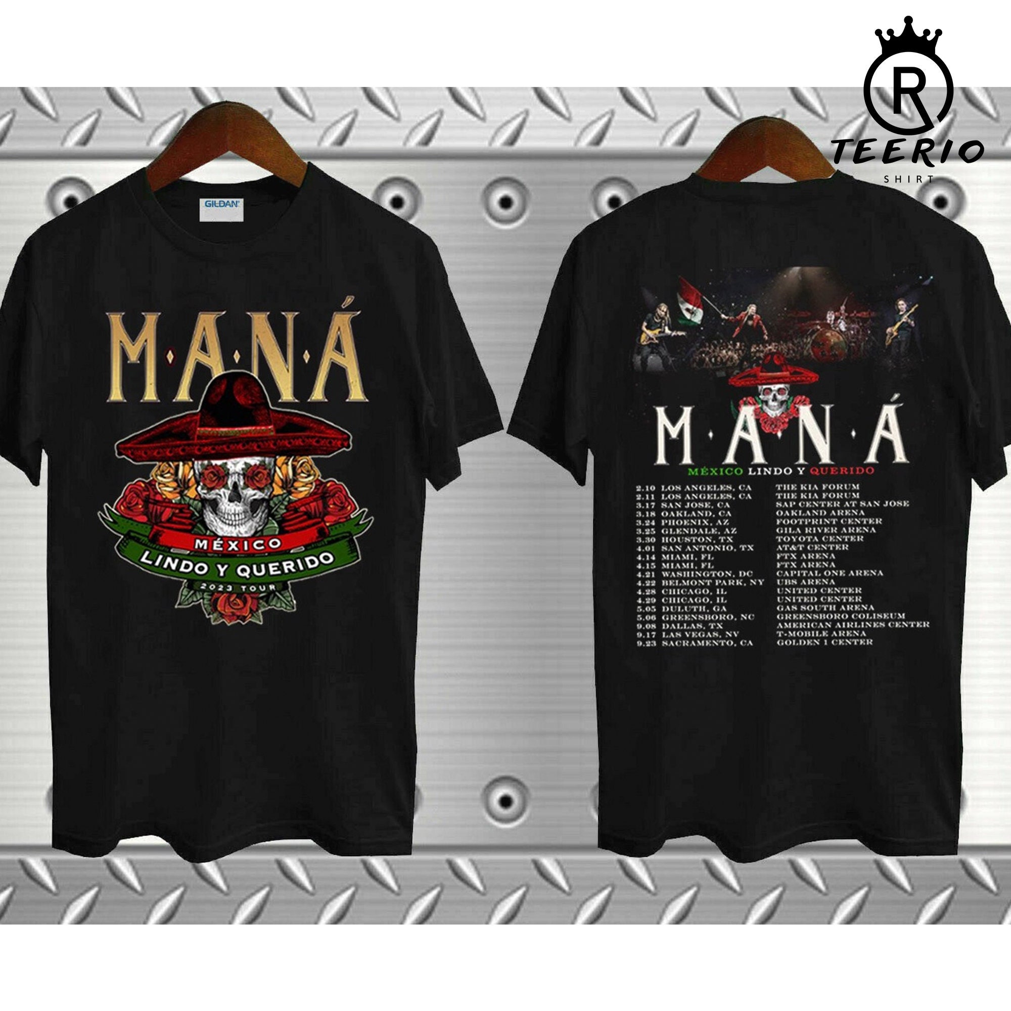 Mana Mexico Lindo Y Querido Tour 2023 T-Shirt Anniversary Gift For Fans Mana Mexico Lindo Y Querido Tour 2023 T-Shirt Anniversary Gift For Fans
