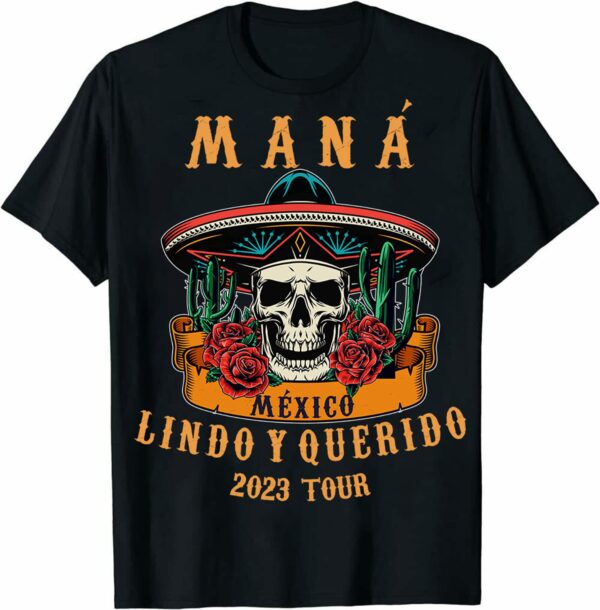 Mana 2023 Concert Mexico Lindo Y Querido Tour Hoodie