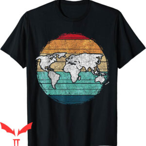 Map On T-Shirt