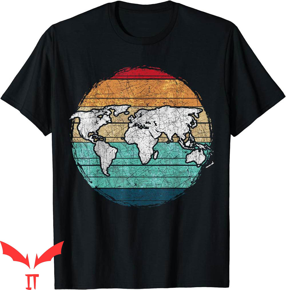 Map On T-Shirt Map On T-Shirt