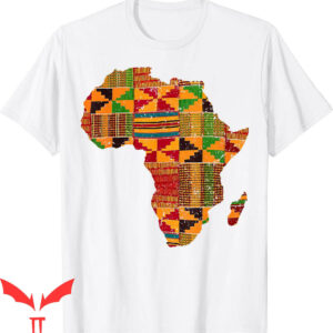 Map On T-Shirt Cool Africa African Lover Adventure