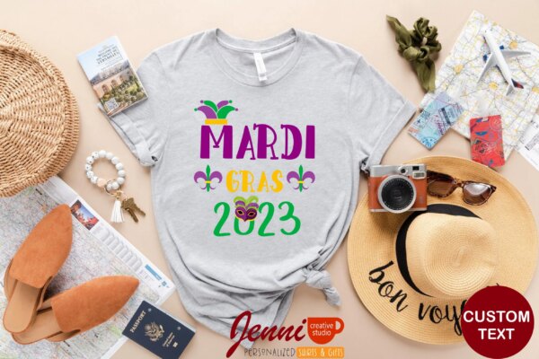 Mardi Gras 2023 Nola Birthday Girl Shirt