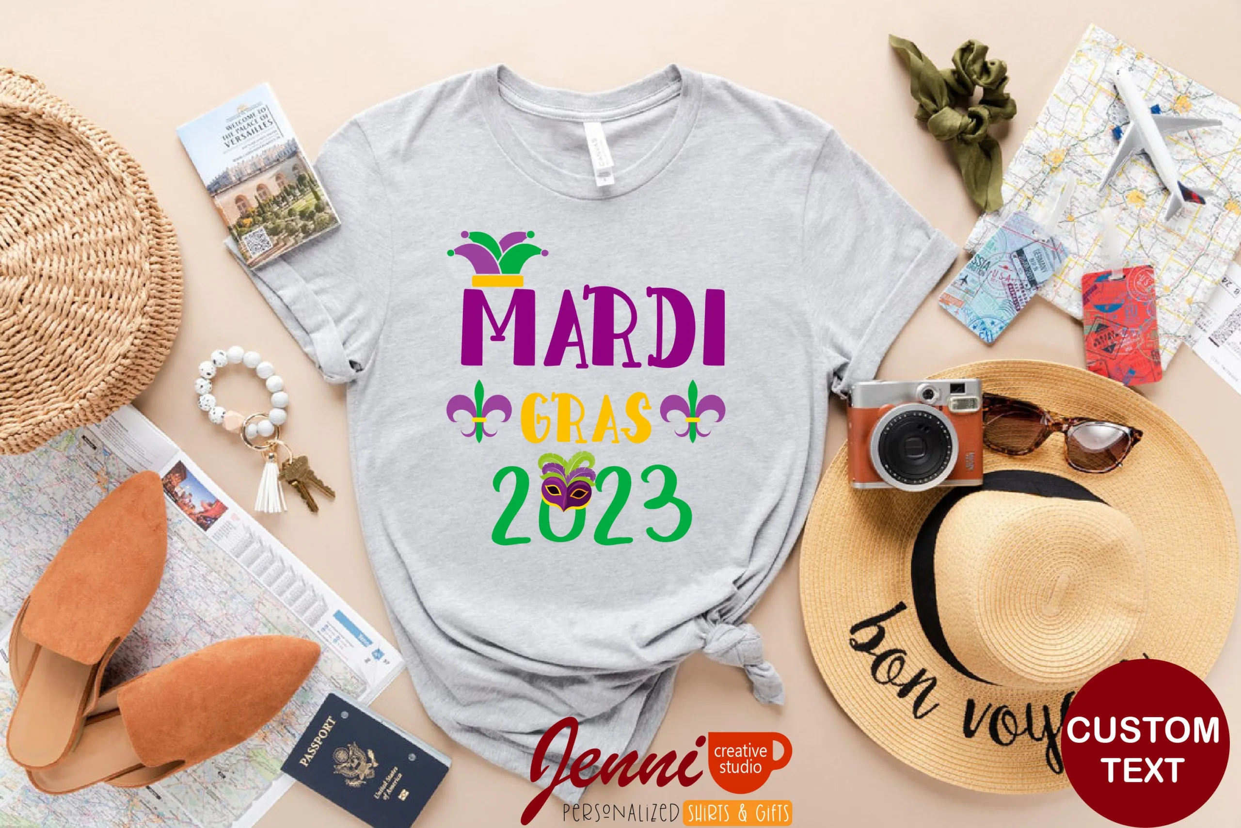 Mardi Gras 2023 Nola Birthday Girl Shirt Mardi Gras 2023 Nola Birthday Girl Shirt