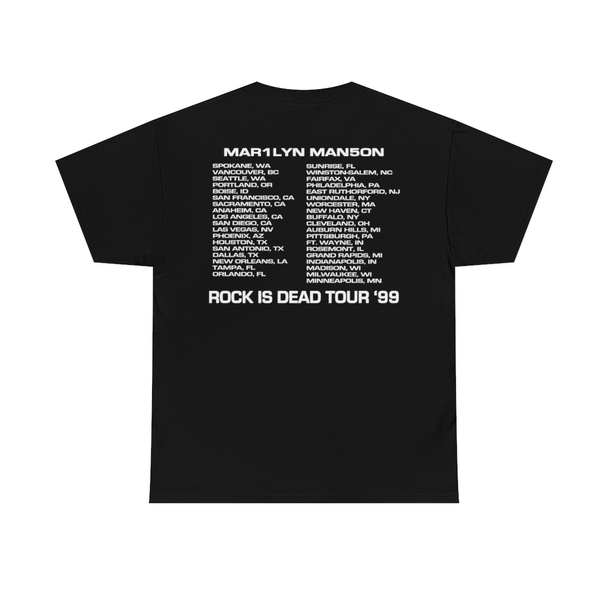 Marilyn Manson 1999 Custom Mechanical Animals Shirt Marilyn Manson 1999 Custom Mechanical Animals Shirt