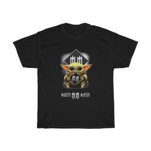 Marilyn Manson Baby Yoda Star Wars Mandalorian Shirt