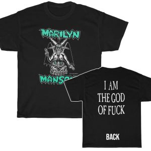 Marilyn Manson God of Fuck Baphomet Shirt