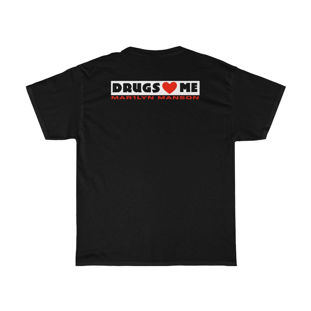 Marilyn Manson I Love Drugs Drugs Love Me Mechanical Animals Era Shirt Marilyn Manson I Love Drugs Drugs Love Me Mechanical Animals Era Shirt
