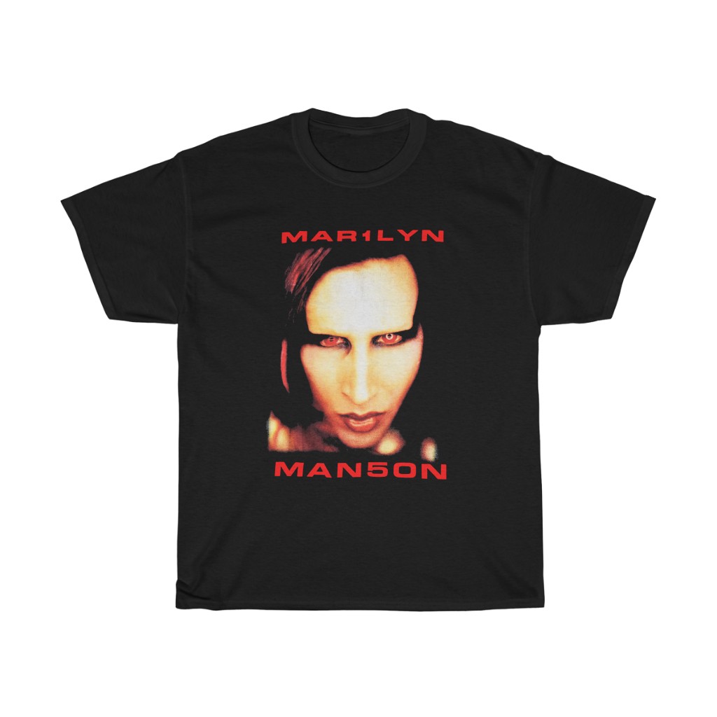 Marilyn Manson Mechanical Animals Era Bigger Than Satan Shirt Marilyn Manson Mechanical Animals Era Bigger Than Satan Shirt