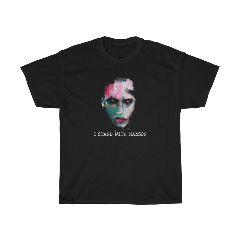 Marilyn Manson We Are Chaos I Stand With Manson Shirt Marilyn Manson We Are Chaos I Stand With Manson Shirt
