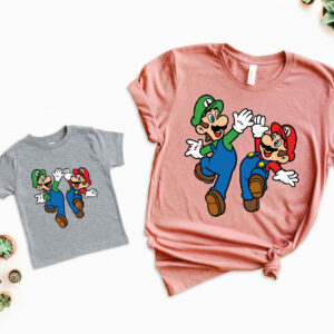 Mario And Luigi Retro Game Shirt