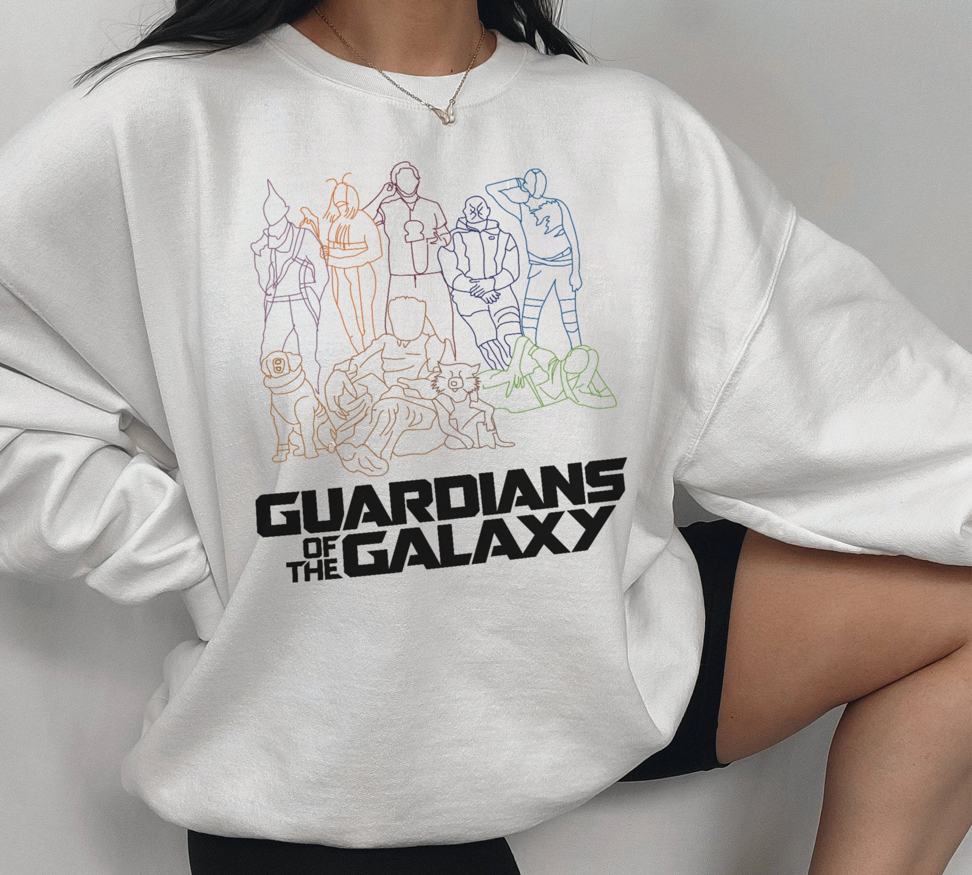 Marvel Fan Star Lord Guardians Of The Galaxy Sweatshirt Marvel Fan Star Lord Guardians Of The Galaxy Sweatshirt