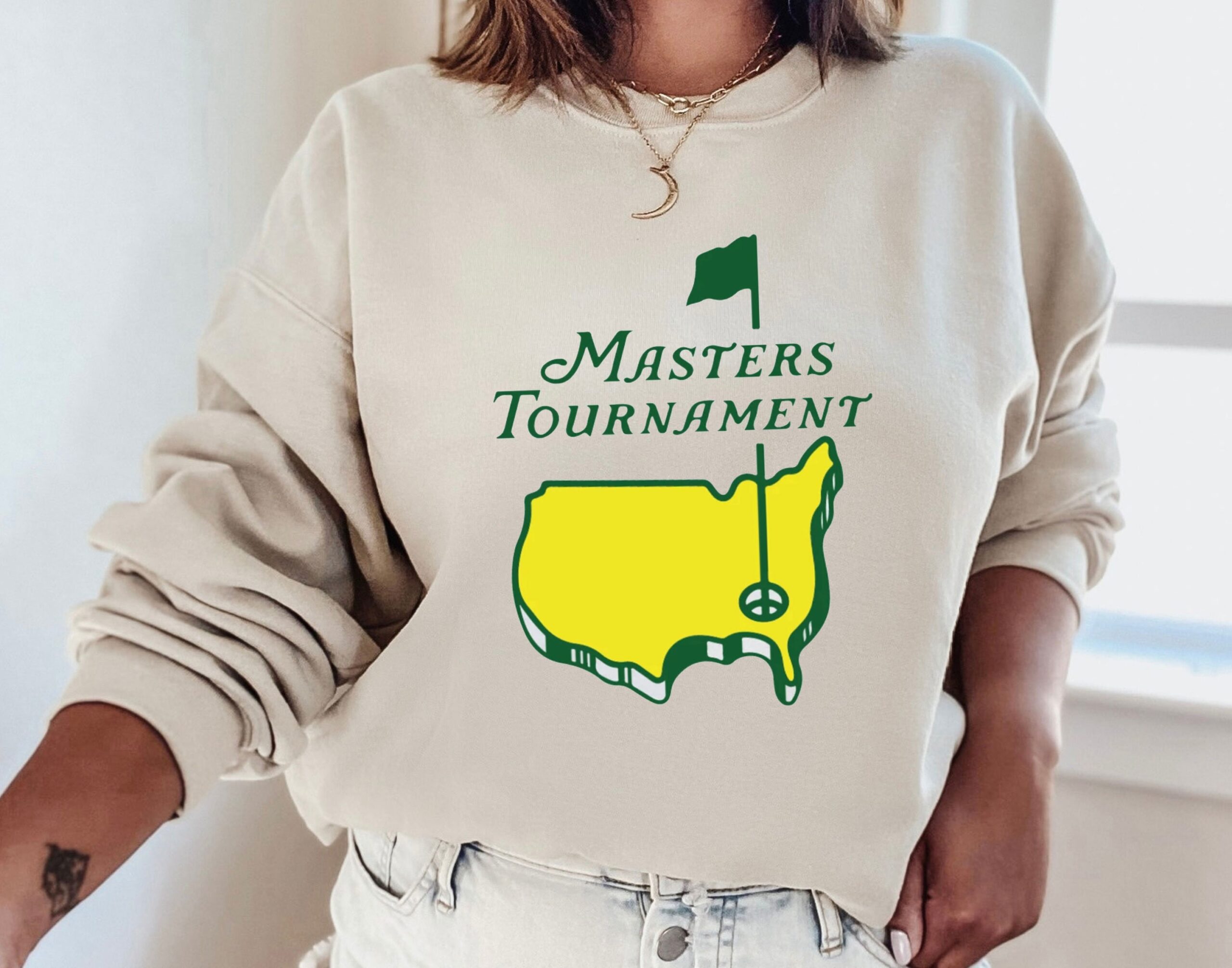 Masters Tournament Golf Golfer Sweatshirt Masters Tournament Golf Golfer Sweatshirt