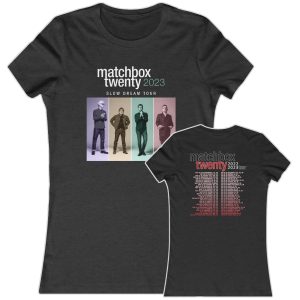 Matchbox Twenty 2023 Slow Dream Women’s Favorite Tour Shirt