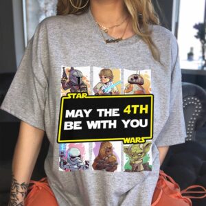 May The 4th Be With You Mandalorian Grogu Shirt