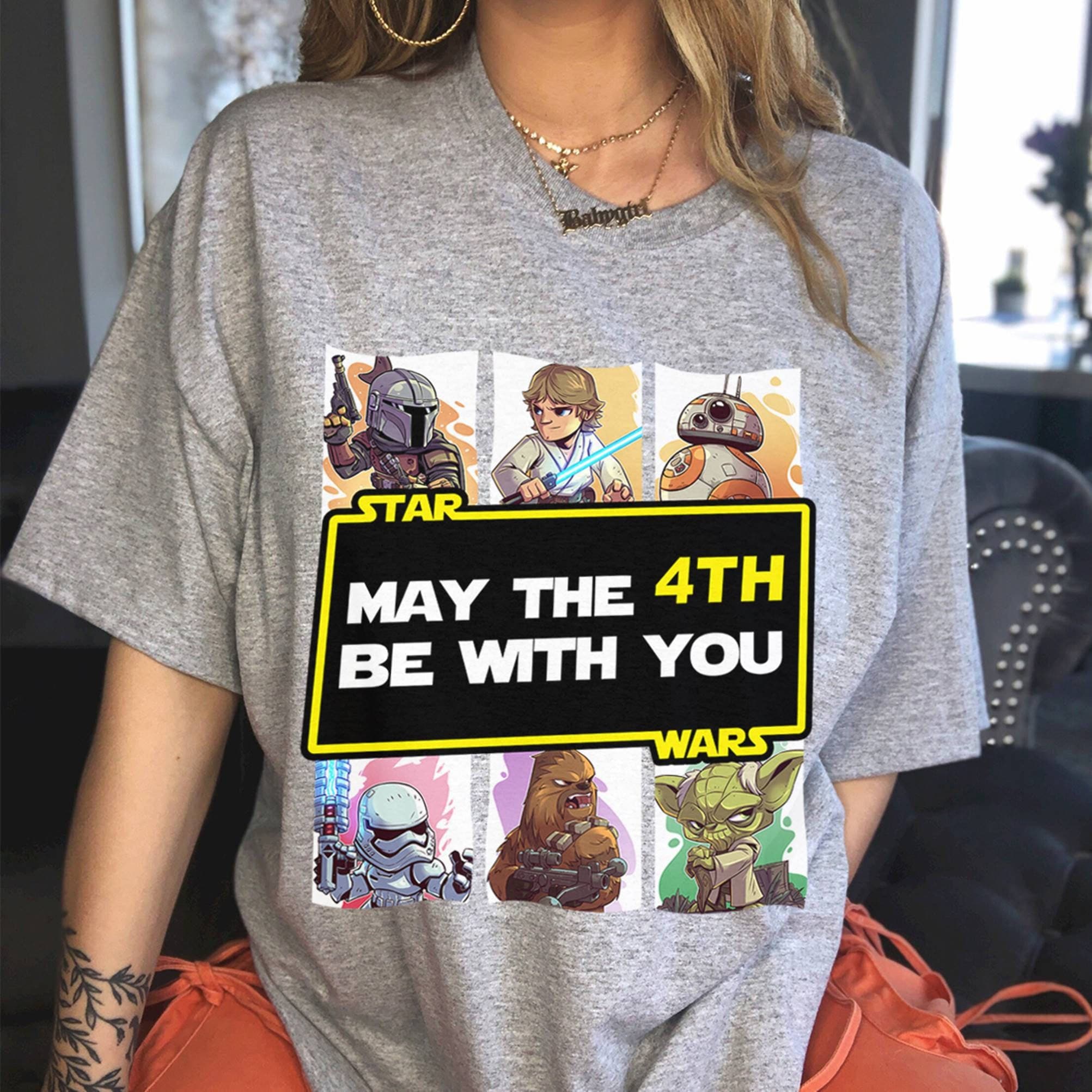 May The 4th Be With You Mandalorian Grogu Shirt May The 4th Be With You Mandalorian Grogu Shirt