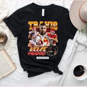 Mecole Hardman Travis Kelce Vintage 90s Bootleg Style Rap Shirt