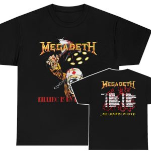 Megadeth Killing Is My Business 1988 European Tour Shirt