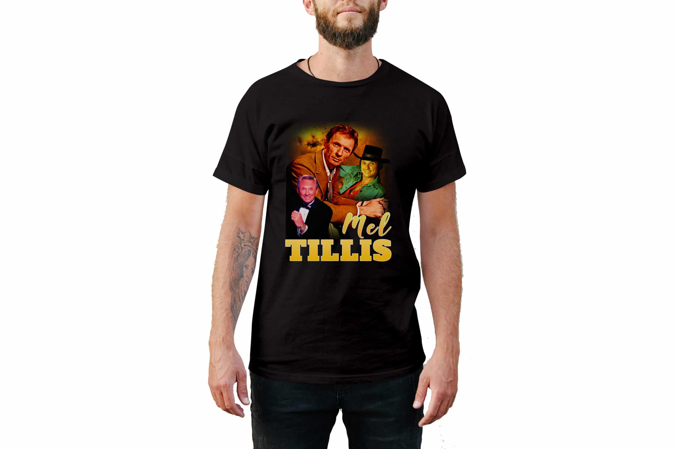 Mel Tillis Vintage Style T-Shirt Mel Tillis Vintage Style T-Shirt