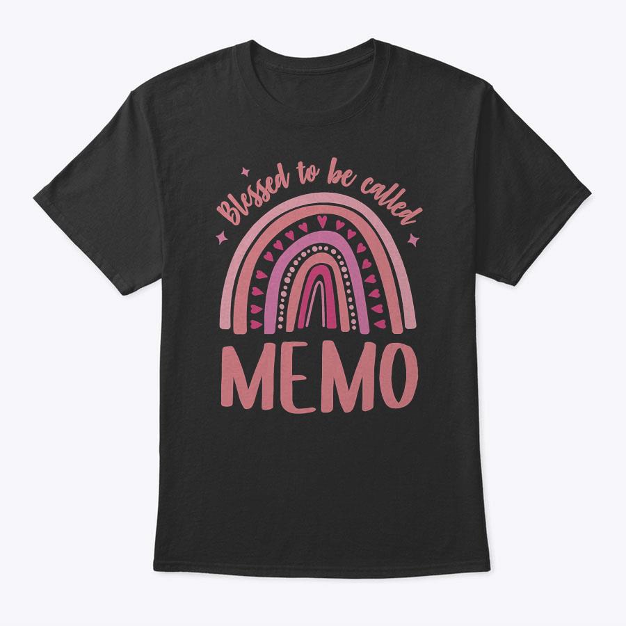 Memo T-Shirts For Grandma Women Mother's Day Blessed Memo T-Shirt Memo T-Shirts For Grandma Women Mother's Day Blessed Memo T-Shirt