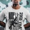 Mens Pro Gun 2nd That American Flag Patriotic AR-15 Shirt