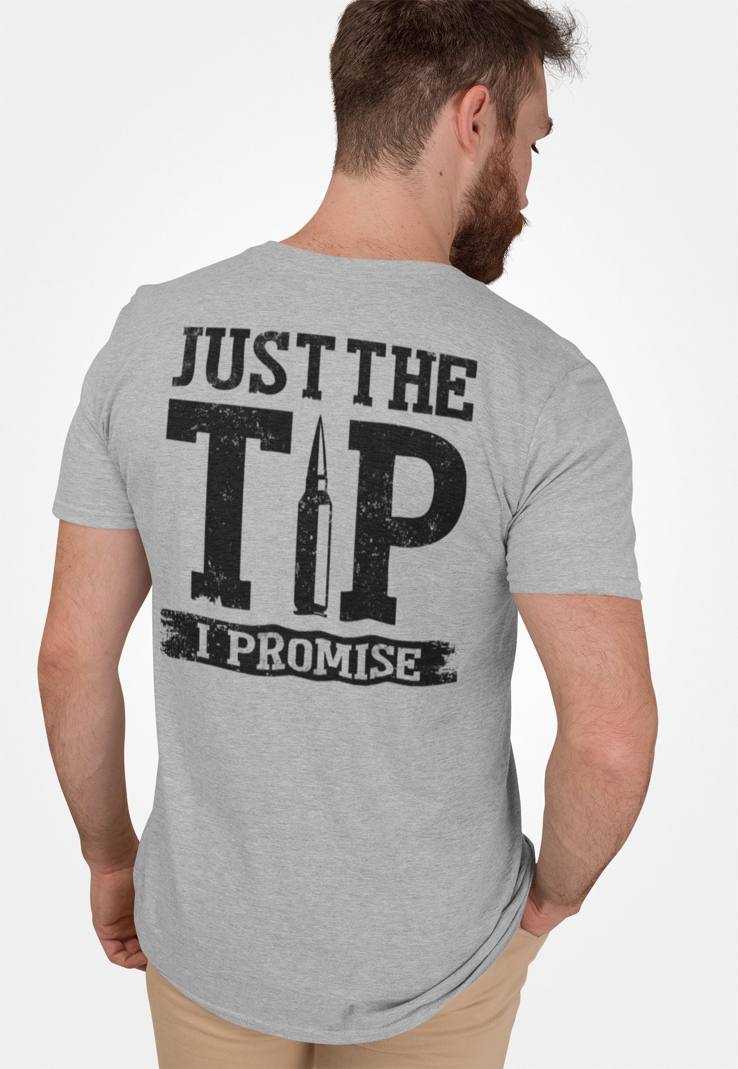 Mens Pro Gun Just The Tip T Shirt Mens Pro Gun Just The Tip T Shirt