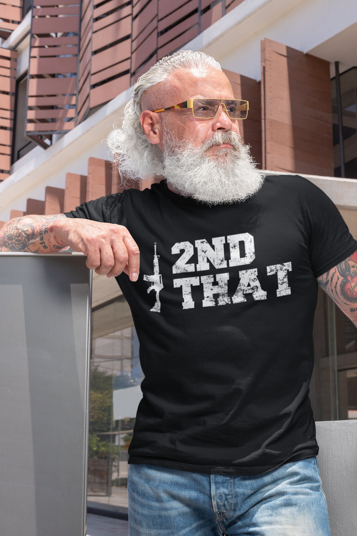 Mens Pro Gun Patriotic 2nd Amendment AR-15 T Shirt Mens Pro Gun Patriotic 2nd Amendment AR-15 T Shirt