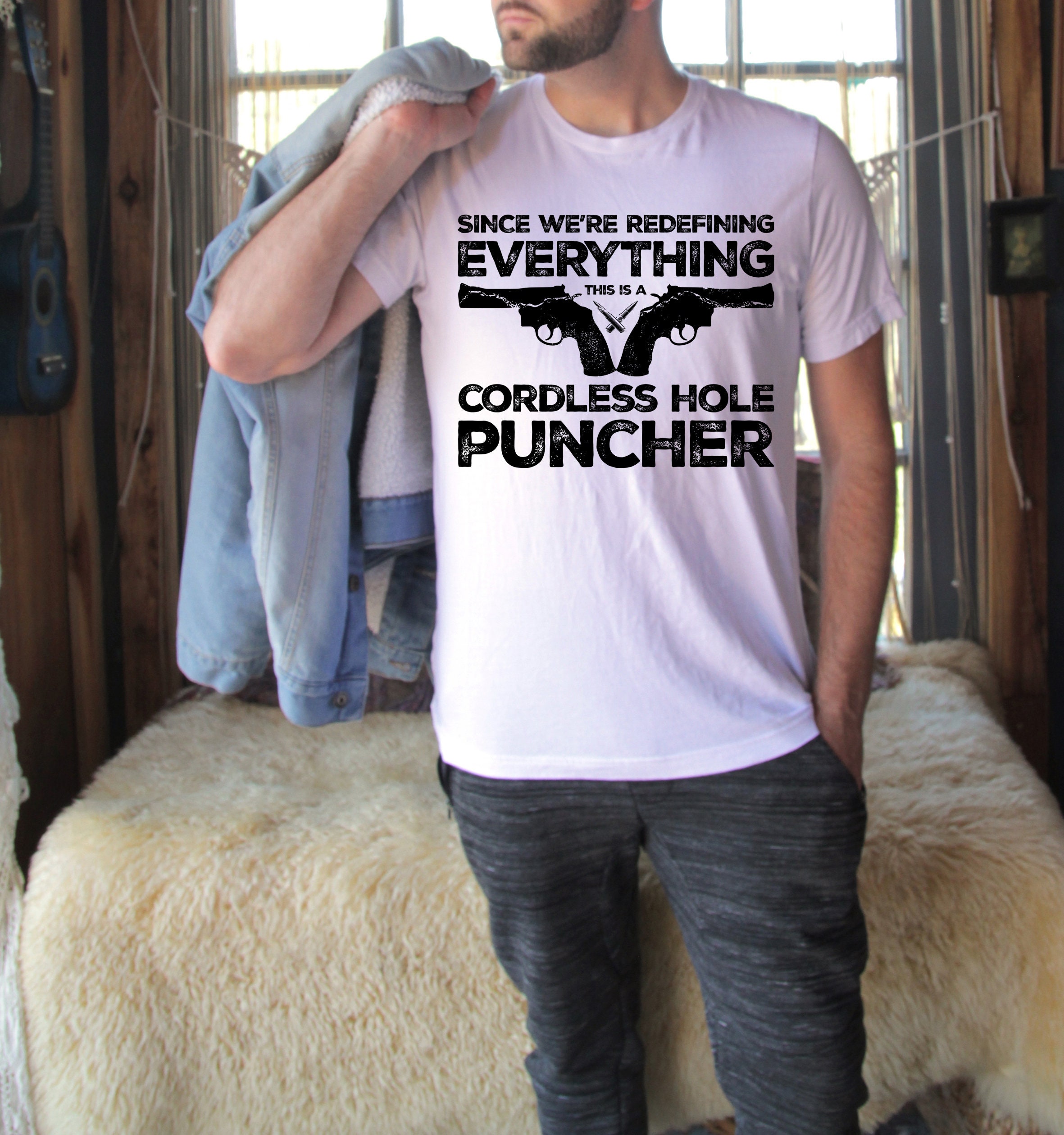 Men's Pro Gun Since We're Redefining Everything Sweatshirt Men's Pro Gun Since We're Redefining Everything Sweatshirt