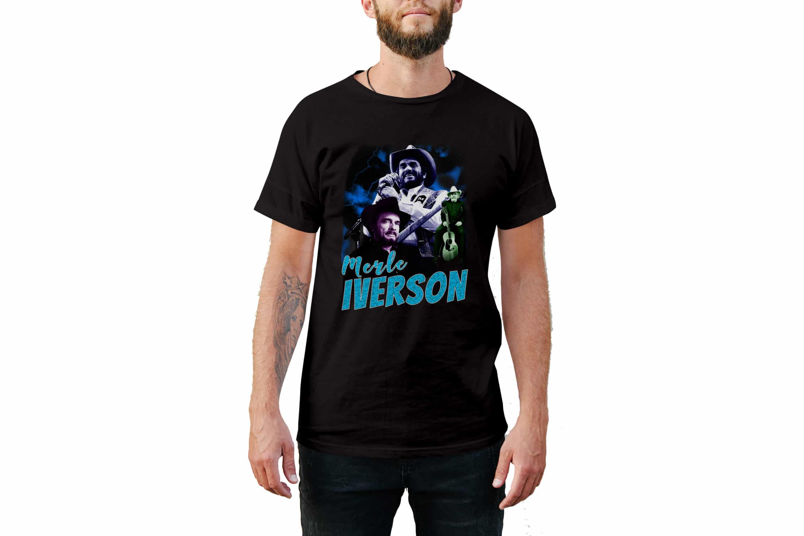 Merle Iverson Vintage Style T-Shirt Merle Iverson Vintage Style T-Shirt
