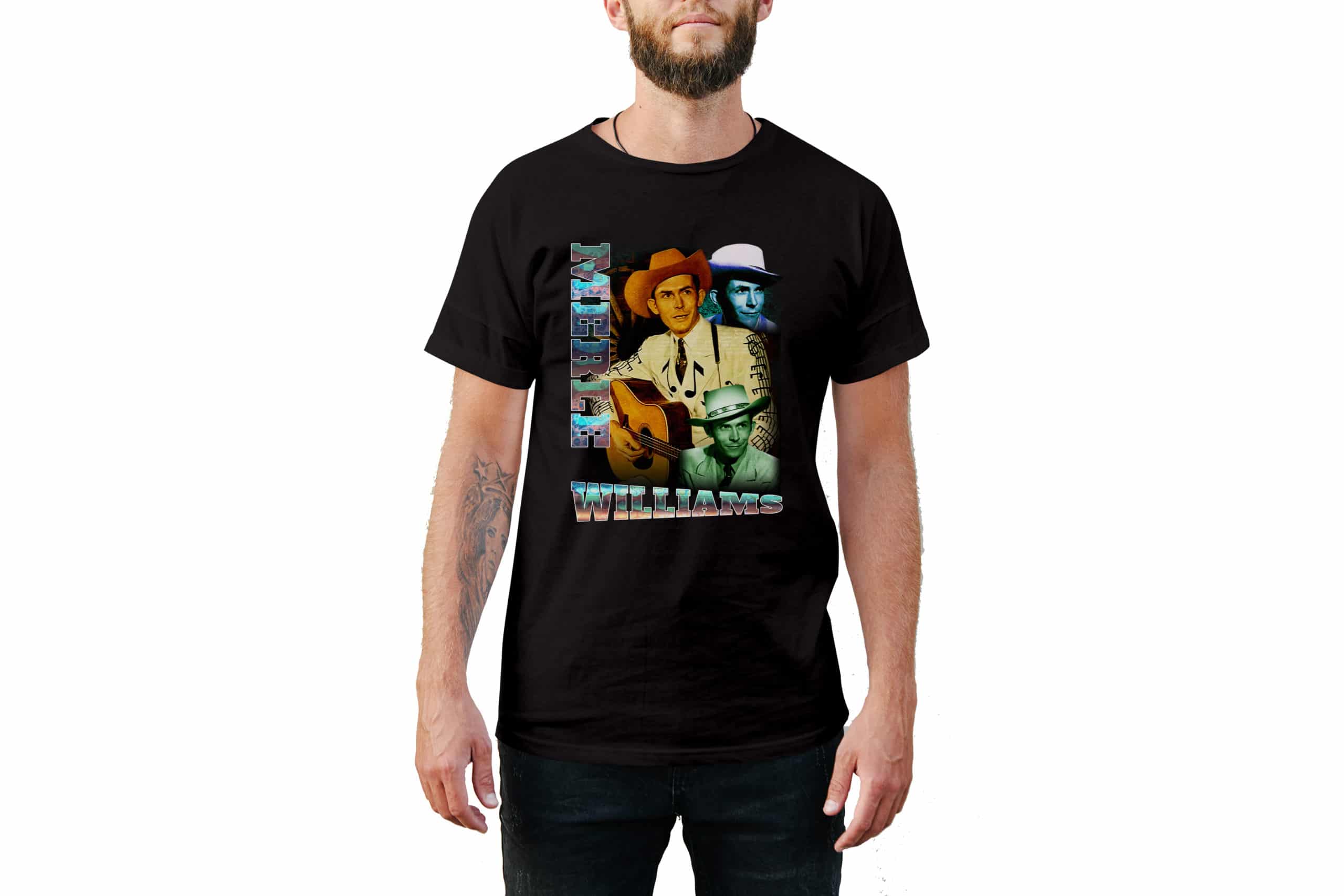 Merle Williams Vintage Style T-Shirt Merle Williams Vintage Style T-Shirt