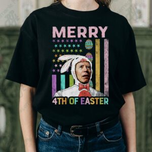 Merry 4th Of Easter Biden Bunny Shirt