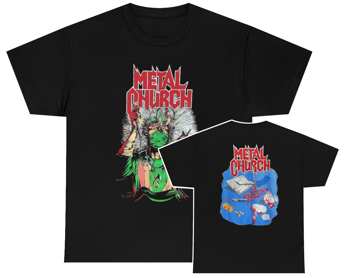 Metal Church 1989 Fake Healer Shirt Metal Church 1989 Fake Healer Shirt