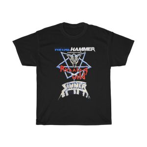 Metal Hammer Running Wild  Sinner 1984 German Metal Attack Tour Shirt