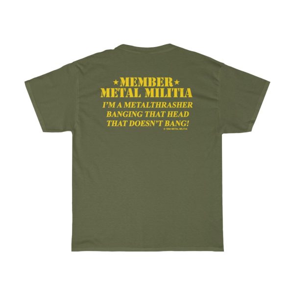Metallica 1984 Metal Militia I’m A MetalThrasher Shirt