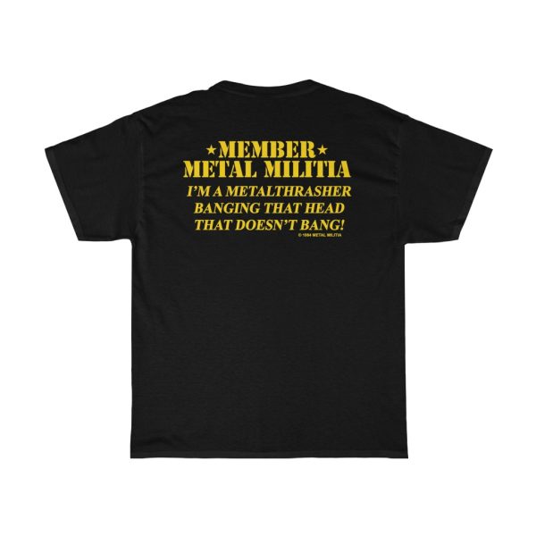 Metallica 1984 Metal Militia I’m A MetalThrasher Shirt