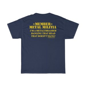 Metallica 1984 Metal Militia Im A MetalThrasher Shirt 7