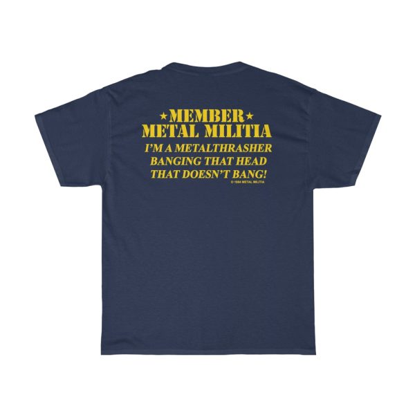 Metallica 1984 Metal Militia I’m A MetalThrasher Shirt