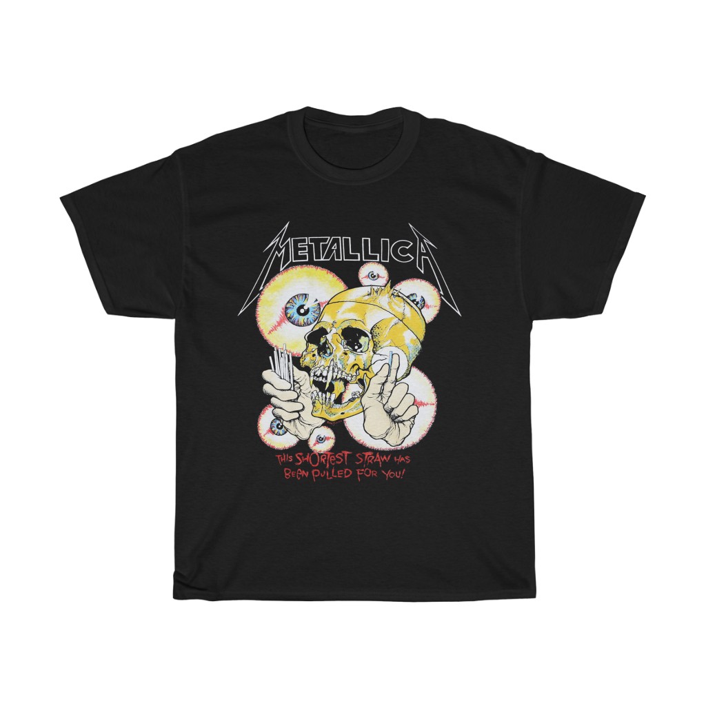Metallica 1988 Shortest Straw In Vertigo You Will Be Shirt Metallica 1988 Shortest Straw In Vertigo You Will Be Shirt
